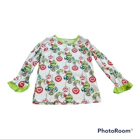 GRINCH Christmas girl pajamas set - Picture 2 of 8